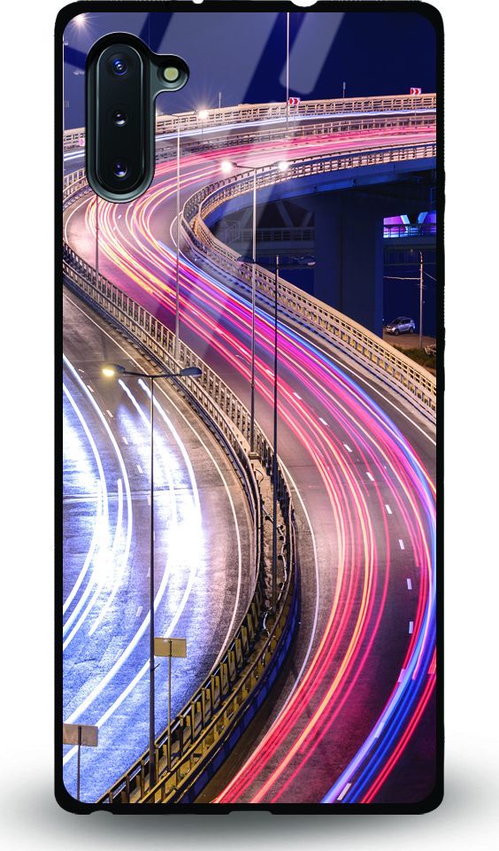 Etui na Samsung Note 10 - Designer Series - Night Lights 1