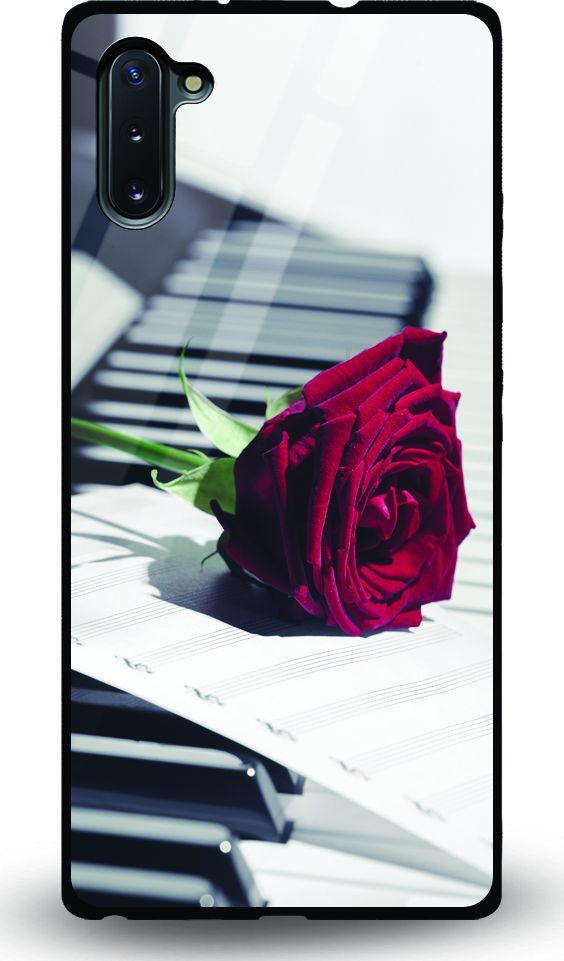 Etui na Samsung Note 10 - Designer Series - Rose Piano 1