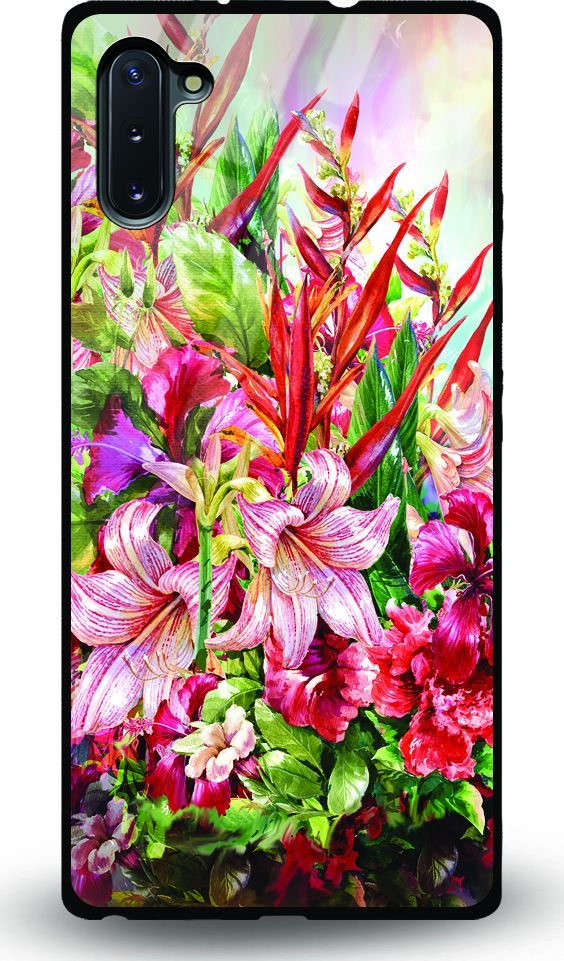 Etui na Samsung Note 10 - Designer Series - Flowers 1