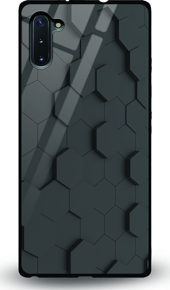 Etui na Samsung Note 10 - Designer Series - Honeycomb Pattern 1