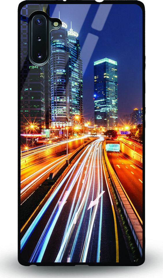 Etui na Samsung Note 10 - Designer Series - Night City 1