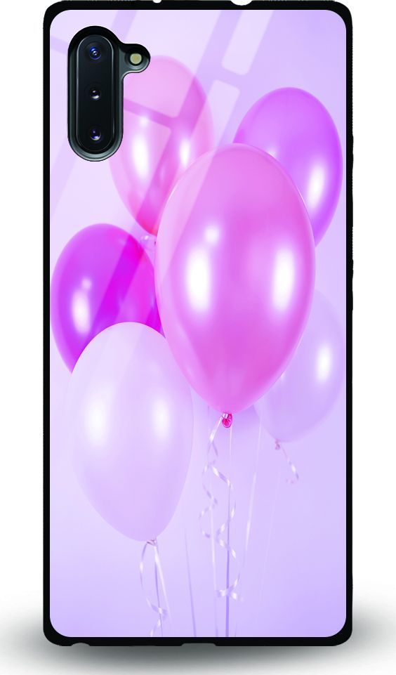 Etui na Samsung Note 10 - Designer Series - Pink Balloons 1