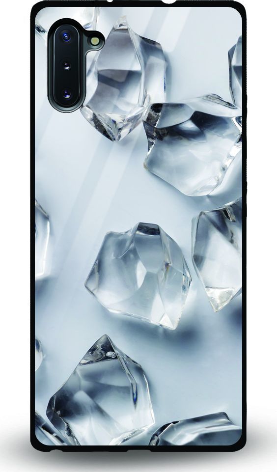 Etui na Samsung Note 10 - Designer Series - White glass cubes 1