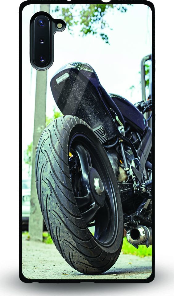 Etui na Samsung Note 10 - Designer Series - Bike Tyre 1
