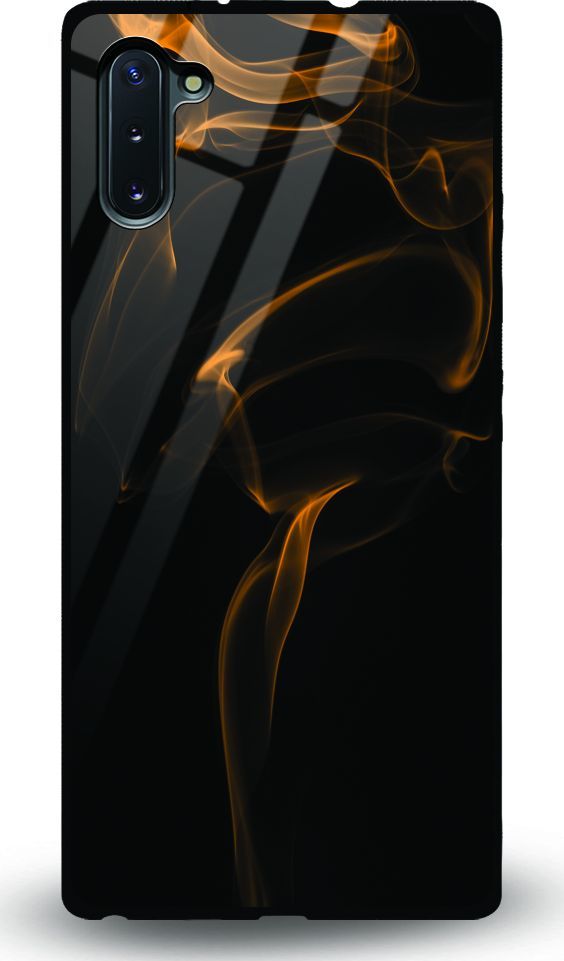Etui na Samsung Note 10 - Designer Series - Orange smoke 1