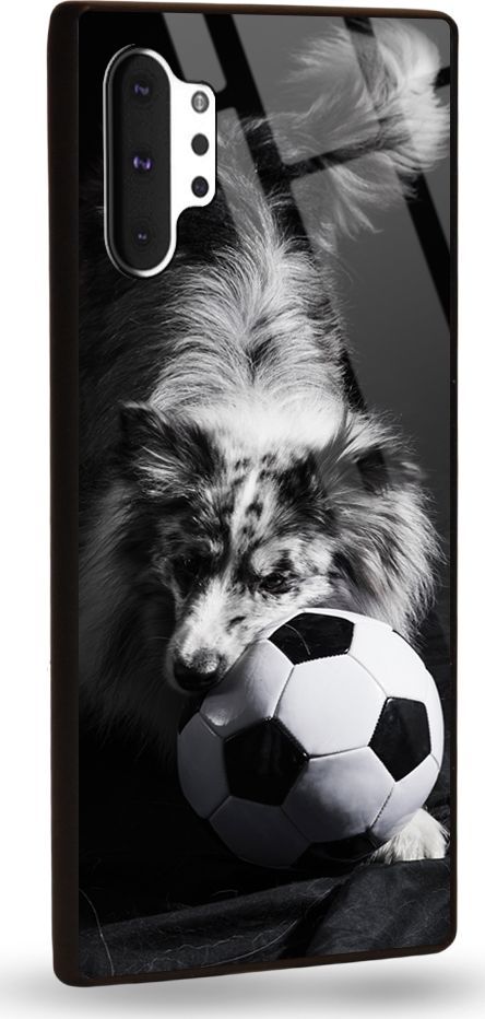 Etui na Samsung Note 10 Plus - Designer Series - Dog with ball 1