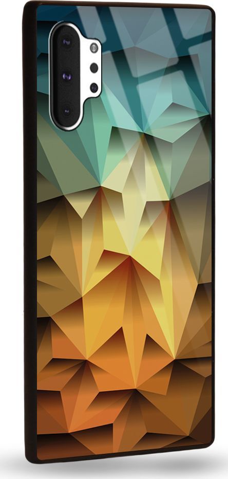 Etui na Samsung Note 10 Plus - Designer Series - Polygonal 1