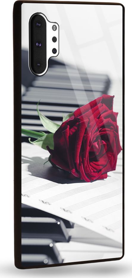 Etui na Samsung Note 10 Plus - Designer Series - Rose Piano 1