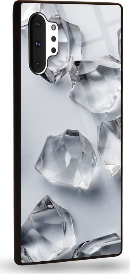 Etui na Samsung Note 10 Plus - Designer Series - White glass cubes 1