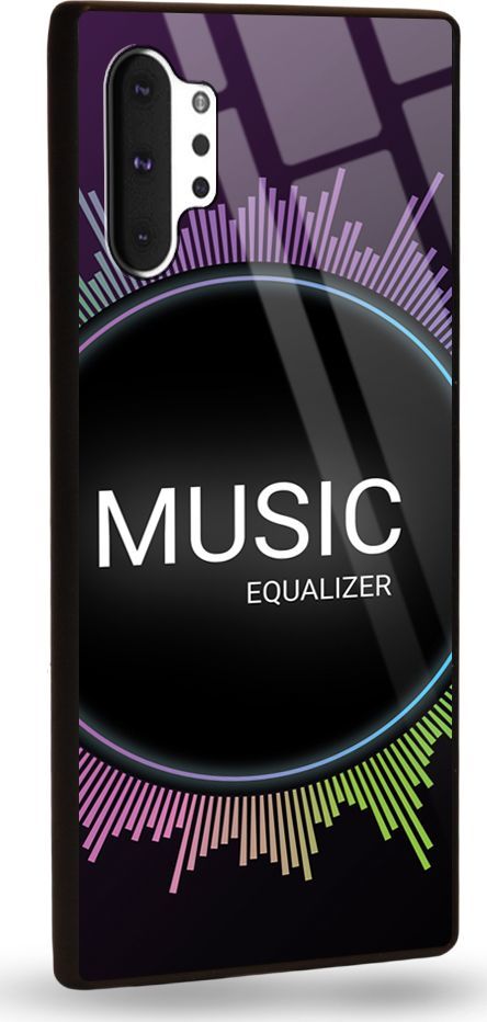 Etui na Samsung Note 10 Plus - Designer Series - Music equalizer 1