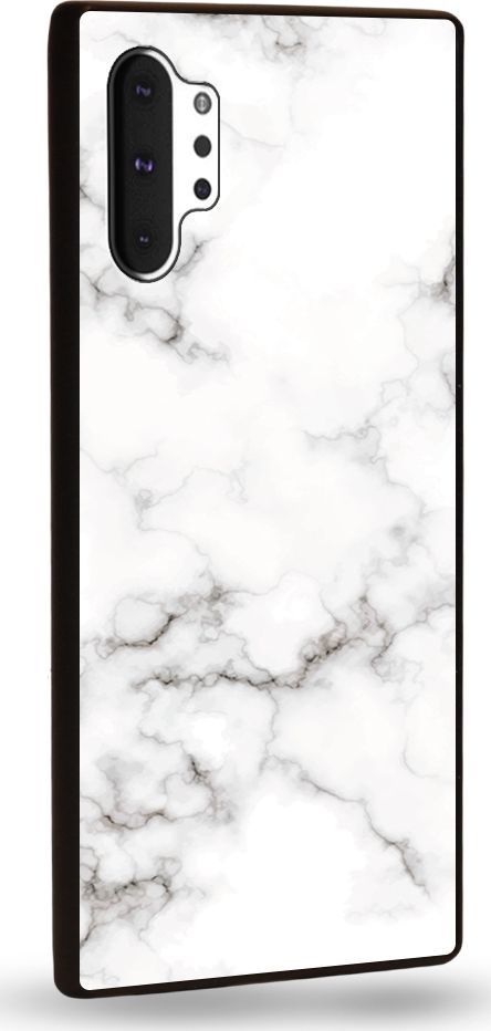 Etui na Samsung Note 10 Plus - Designer Series - White granite 1