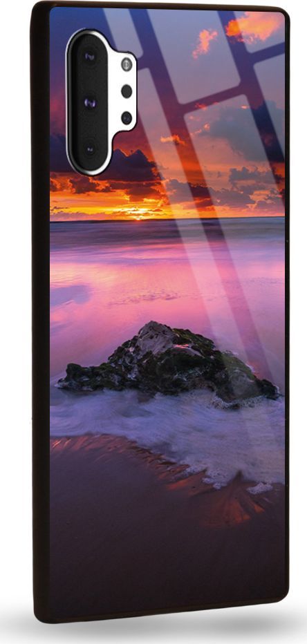 Etui na Samsung Note 10 Plus - Designer Series - Sunset beach 1