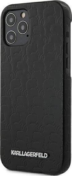 Karl Lagerfeld Karl Lagerfeld KLHCP12LPUKBK iPhone 12 Pro Max 6,7" czarny/black hardcase Kameo 1