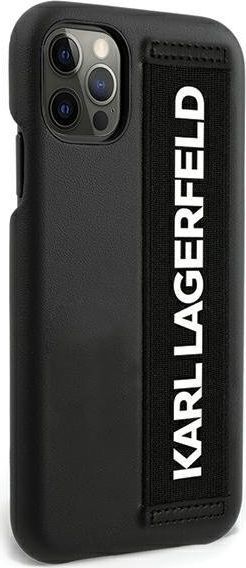 Karl Lagerfeld Karl Lagerfeld KLHCP12LSTKLBK iPhone 12 Pro Max 6,7" czarny/black hardcase 1