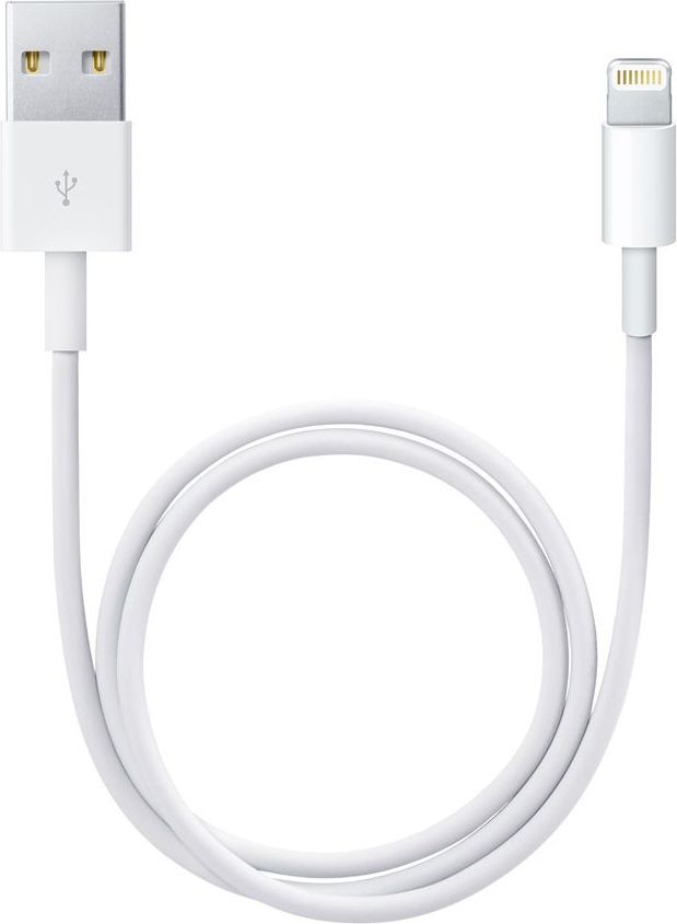 Kabel USB Delock USB-A - Lightning 1 m Biały (83560) 1