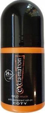 Coty Exclamation Wild Musk antyperspirant w kulce 24h 50ml 1