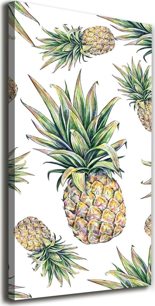  Tulup Obraz Na Płótnie 50x100 Obraz Canvas Ananasy 1