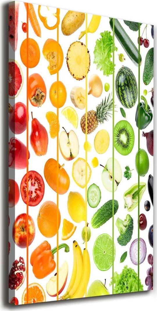  Tulup Obraz Na Płótnie 50x100 Obraz Canvas Owoce i warzywa 1