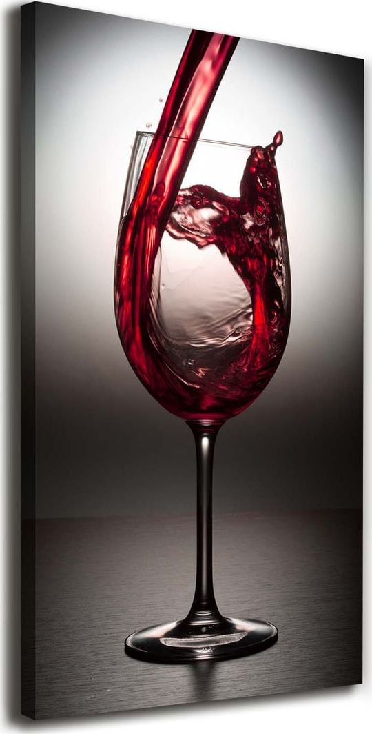  Tulup Obraz Na Płótnie 50x100 Obraz Canvas Czerwone wino 1