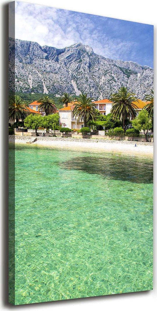  Tulup Obraz Na Płótnie 50x100 Obraz Canvas Plaża w Chorwacji 1