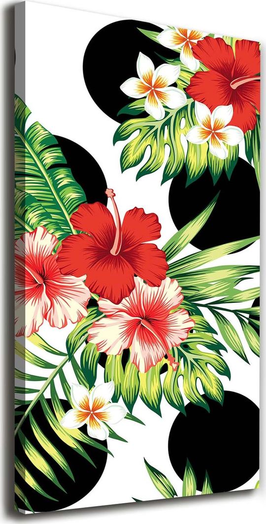  Tulup Obraz Na Płótnie 50x100 Obraz Canvas Hawajski wzór 1