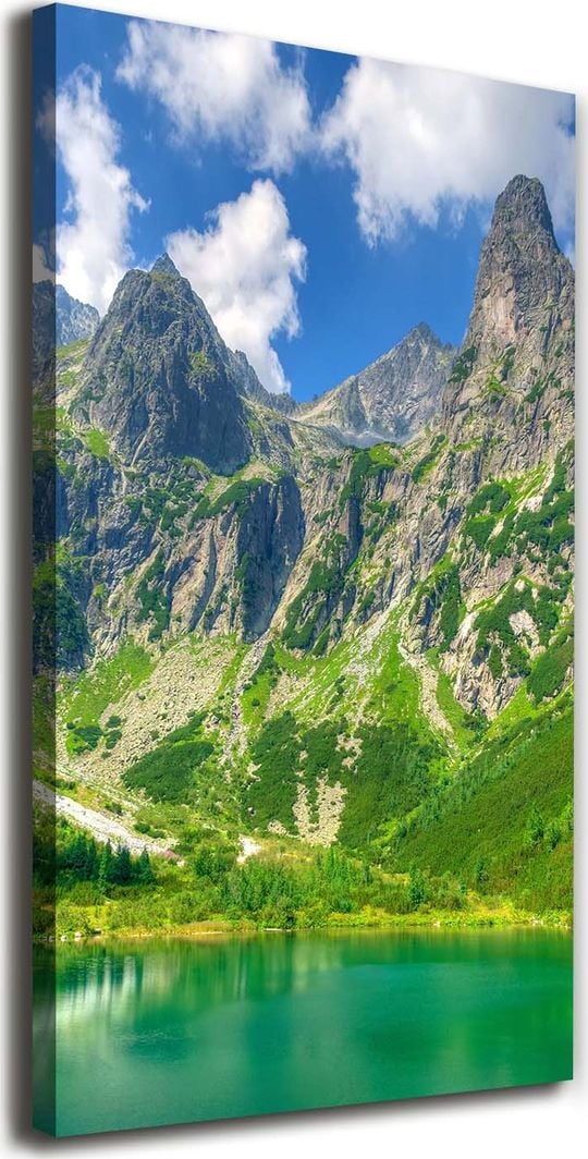  Tulup Obraz Na Płótnie 50x100 Obraz Canvas Jezioro w górach 1