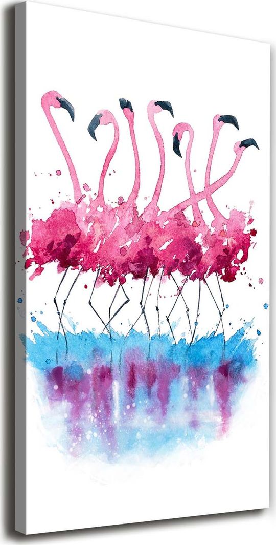  Tulup Obraz Na Płótnie 50x100 Obraz Canvas Flamingi 1