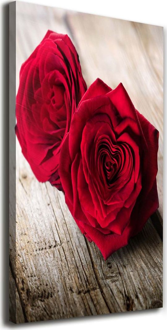 Tulup Obraz Na Płótnie 50x100 Obraz Canvas Czerwone róże 1