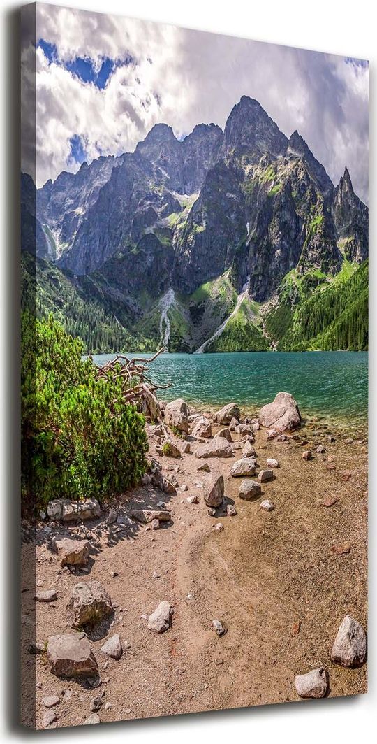  Tulup Obraz Na Płótnie 50x100 Obraz Canvas Jezioro w górach 1