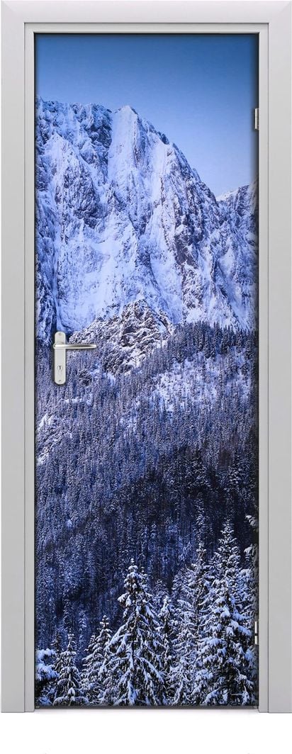  Tulup Fototapeta samoprzylepna na drzwi 75 x 205 cm Tatry Giewont 1