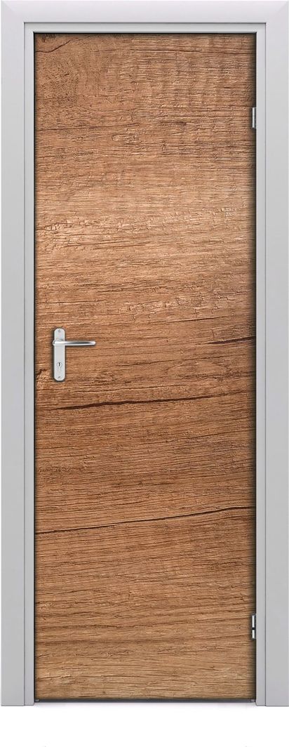  Tulup Fototapeta samoprzylepna na drzwi 75 x 205 cm drewniane 1