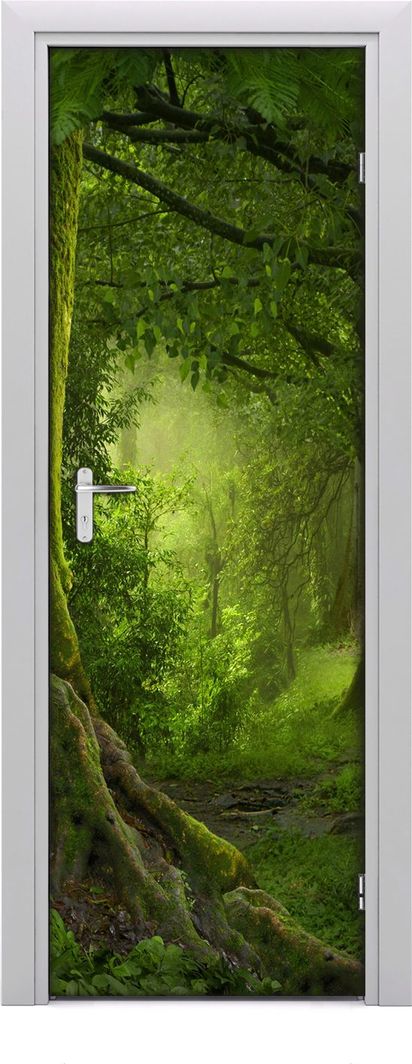  Tulup Fototapeta samoprzylepna na drzwi 75 x 205 cm tropikalna dżungla 1