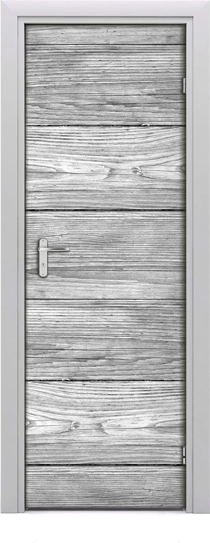  Tulup Fototapeta samoprzylepna na drzwi 75 x 205 cm drewniane 1