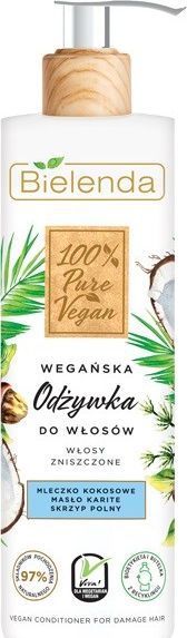 Bielenda Wegańska Odżywka do Włosów Zniszczonych 240 ml 1