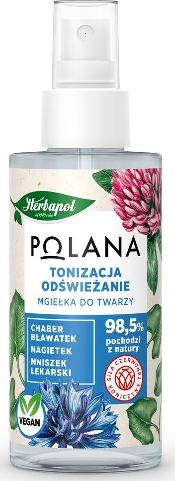 Herbapol Polana Mgiełka do twarzy - Tonizacja i Odświeżanie 50ml 1