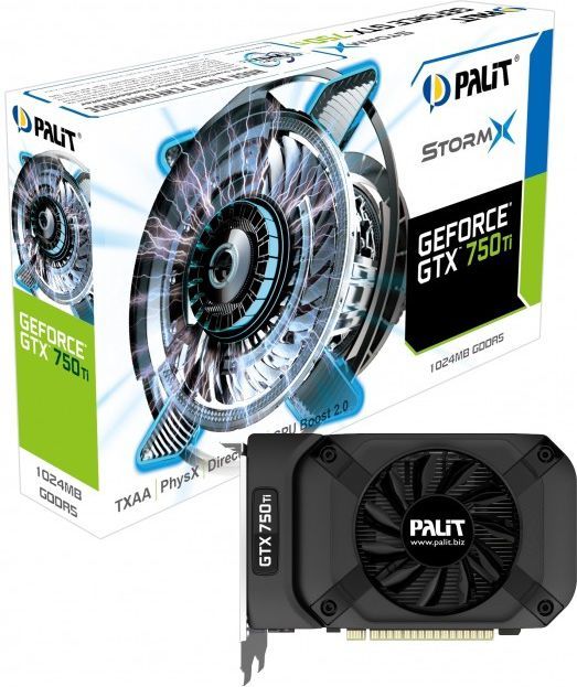 Karta graficzna Palit GeForce GTX 750 Ti StormX 1GB GDDR5 (128 bit) VGA, DVI, Mini HDMI (NE5X75T01301F) 3