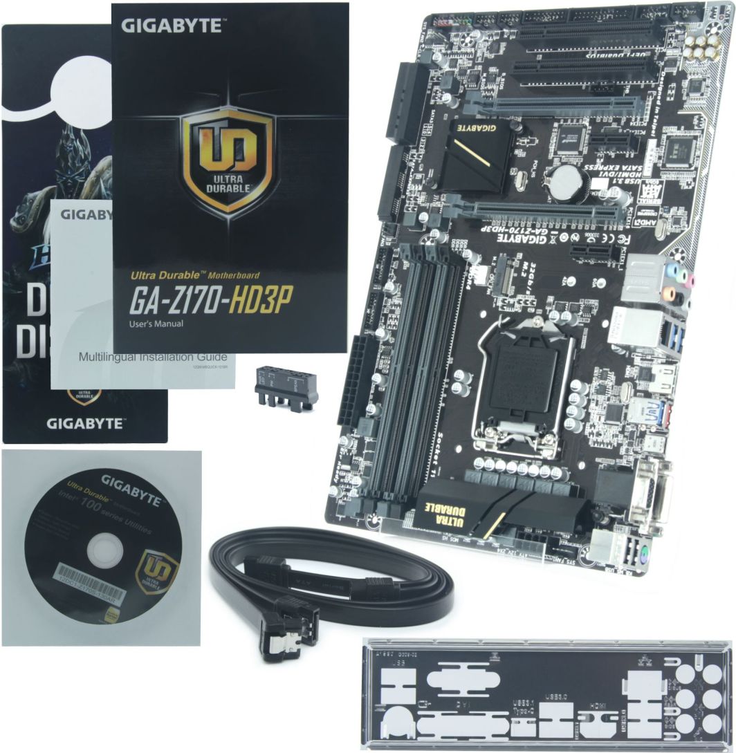 GA-Z170-HD3P/Core i7 6700/16G(DDR4)セット GA-Z170-HD3P/Core i7