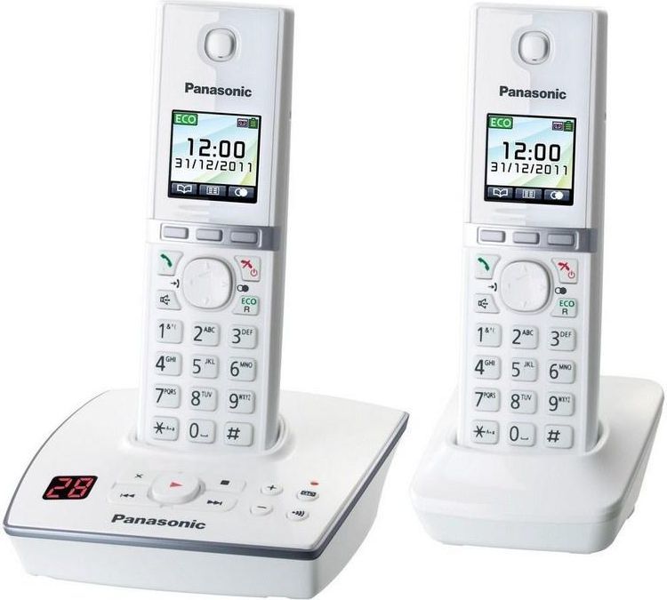 Telefon stacjonarny Panasonic KX-TG 8062 GW 1