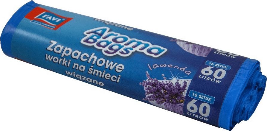 Worki na śmieci Aroma Bags Lawenda 60L 1