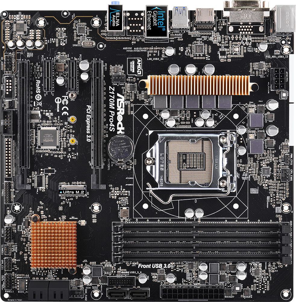 ASRock Z170M Pro4S マザーボード ASRock > Z170M Pro4S