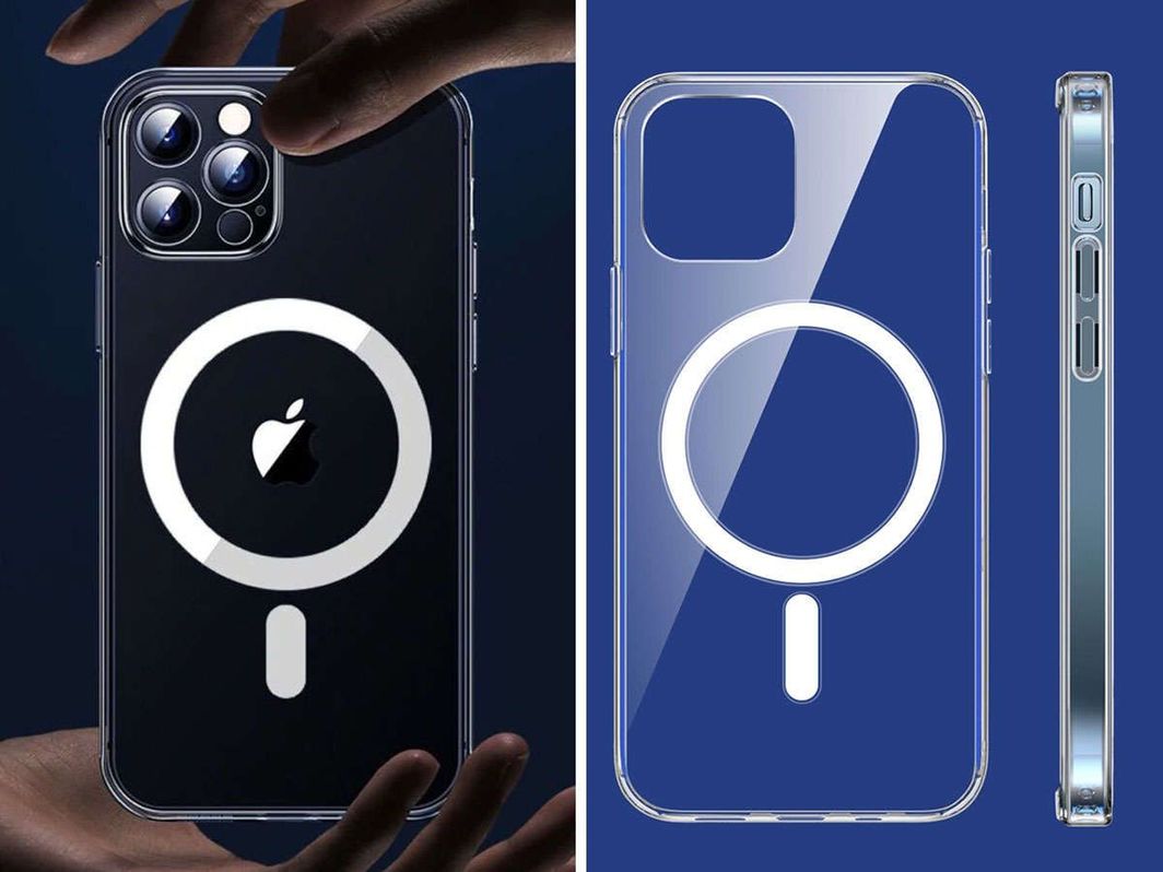 Alogy Etui pancerne Ultra Slim Alogy do ładowarek Qi do iPhone 12/ Pro Przezroczyste uniwersalny 1