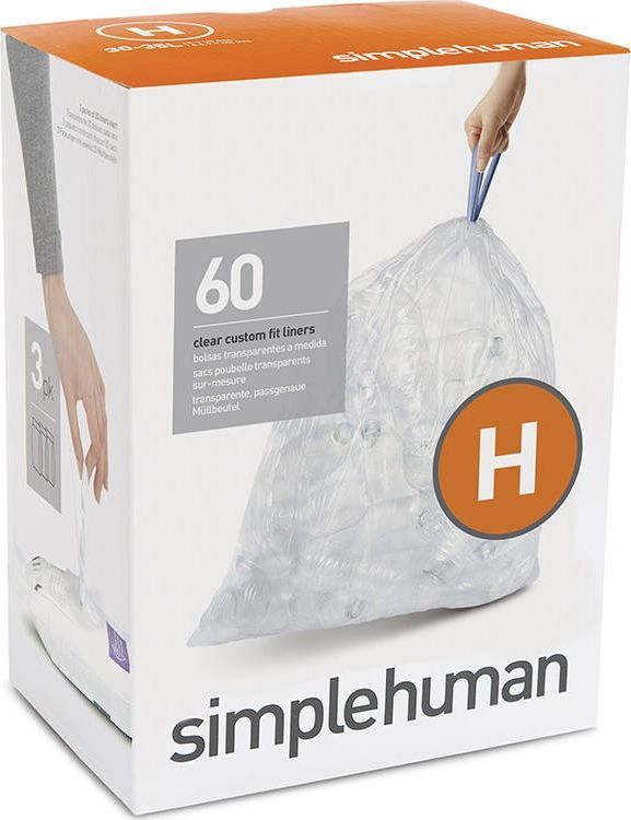Simplehuman Worki na śmieci 3x20 szt. 30-35L 1