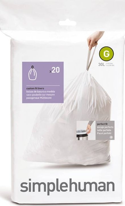 Simplehuman Worki na śmieci 20 szt. 30L 1