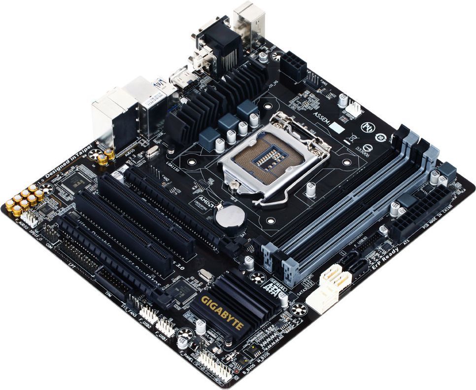 Płyta główna Gigabyte GA-B85M-D3H-A, B85, DualDDR3-1600, SATA3, HDMI, DVI, D-Sub, mATX 3