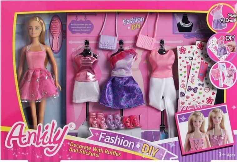 Icom Modna lalka Anlily&zestaw Diy 1