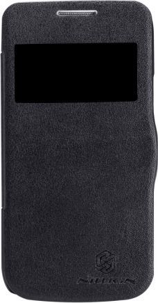 FUTERAŁ NILLKIN S-VIEW LEATHER CASE DO GALAXY I9190 S4 MINI CZARNY 1