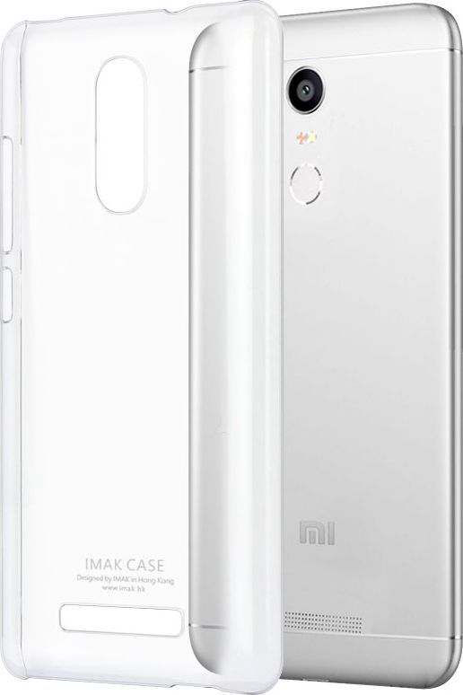 NAKŁADKA PLASTIKOWA PLASTIC COVER DO XIAOMI REDMI NOTE 3 PRZEZROCZYSTA 1
