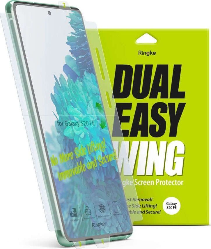 Ringke Folia hydrożelowa Ringke Dual Easy Wing Full Cover Samsung Galaxy S20 FE [2 PACK] 1