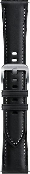 Samsung Pasek Stitch Leather Galaxy Watch czarny (ET-SLR85SBEGEU) 1