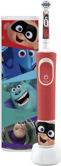 Oral-B Szczoteczka Rotacyjna Vitality Kids D100 Pixar Czerwona ...